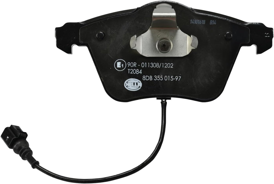 HELLA PAGID 8DB 355 015-971 Bremsbelagsatz - T2084 - Dicke/Stärke: 20.4mm - Bremssystem: Teves - mit