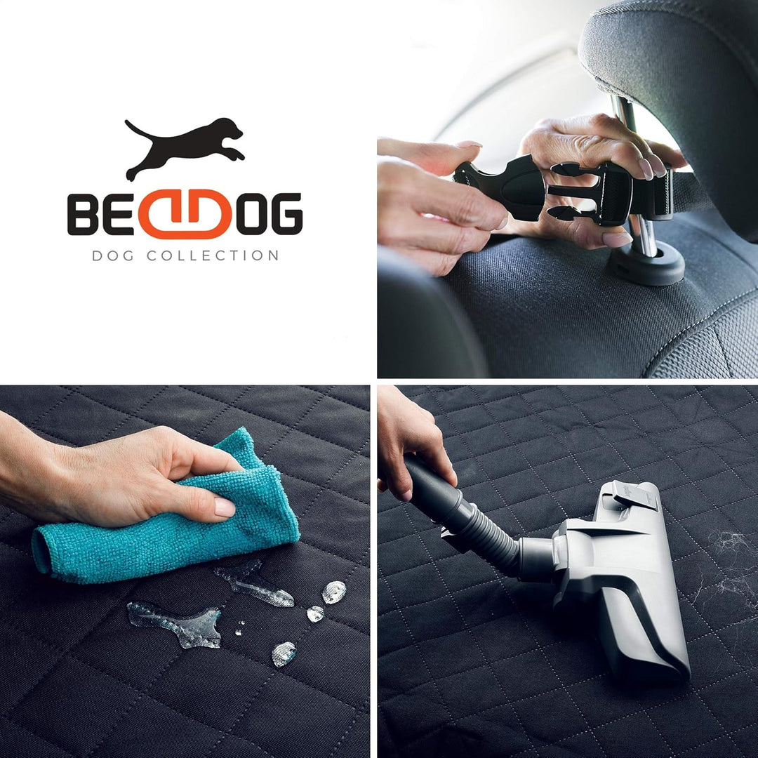 BedDog Autoschondecke für den Kofferraum oder Rücksitz, Hundematte, Kofferraumauskleidung mit Ladeka