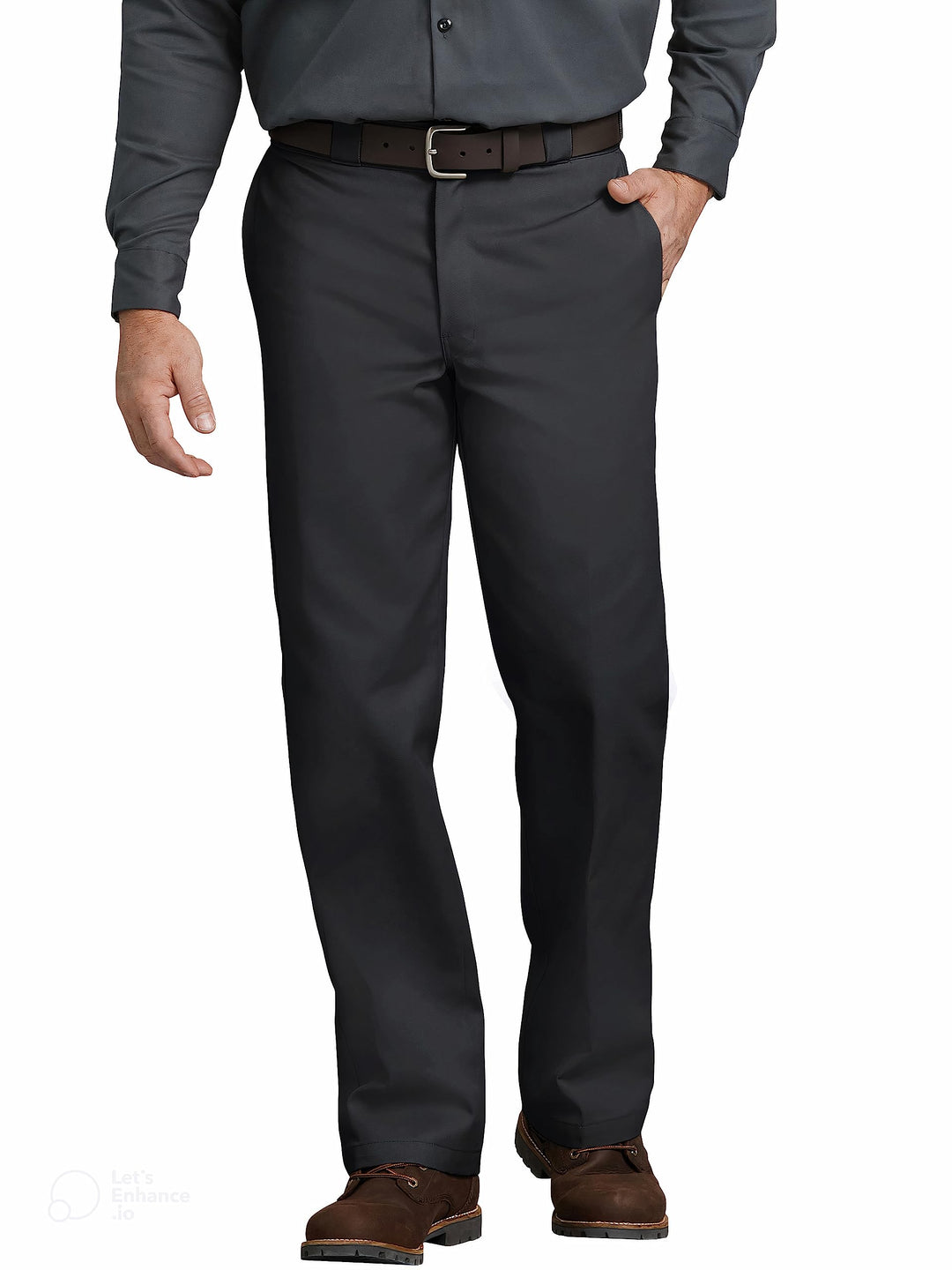 Dickies Herren Schmale Gerade Passform Arbeitshose Sporthose 31W / 31L Schwarz, 31W / 31L Schwarz