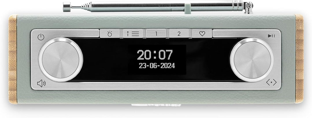 Rambler UNO Tragbares Radio Dab+/FM/Bluetooth, Himmelblau