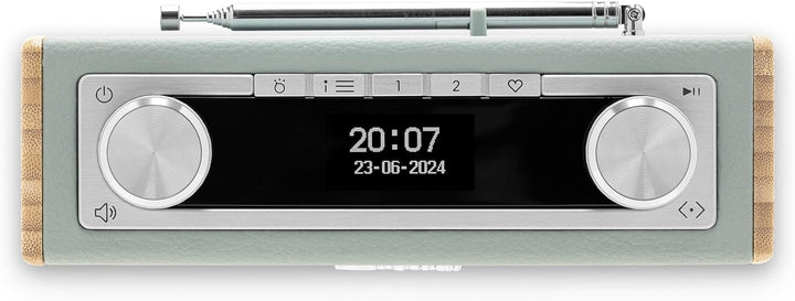 Rambler UNO Tragbares Radio Dab+/FM/Bluetooth, Himmelblau