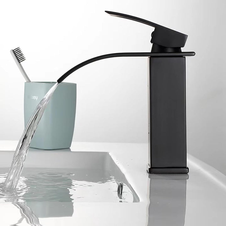 Wasserhahn Bad Wasserfall Wasserhahn Edelstahl Waschbeckenarmatur Waschtischarmatur Waschbecken Arma
