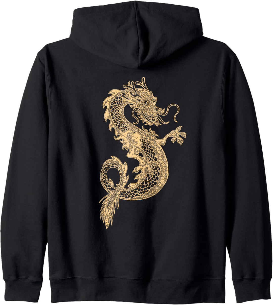 Chinesischer Hörner-Drache Jiaolong Kapuzenjacke