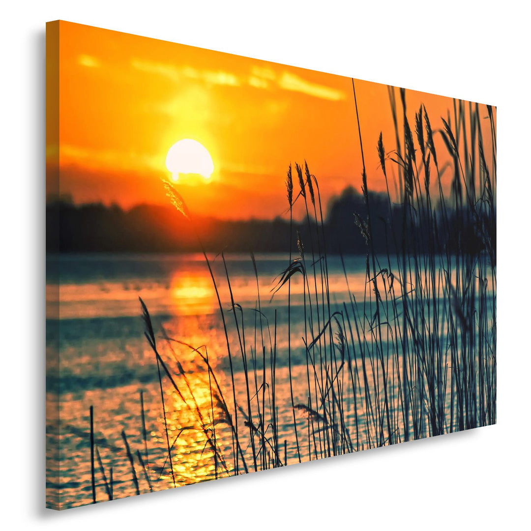 Feeby. Wandbild - 1 Teilig - 60x80 cm, Leinwand Bild Leinwandbilder Bilder Wandbilder Kunstdruck, SO