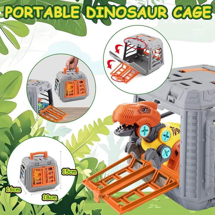 STAY GENT Dinosaurier Montage Spielzeug für Kinder, 5 Stück DIY Jurassischer Dinosaurier Spielzeug m