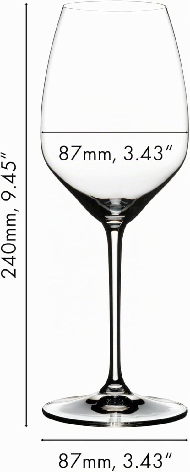 RIEDEL Extreme Riesling Weinglas, transparent, 4 Stück, Riesling