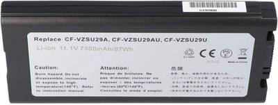 Akku passend für Panasonic CF-VZSU29, CF-VZSU29A, CF-VZSU29ASU, CF-VZSU29AU, CF-VZSU29U Akku, 10,8 V