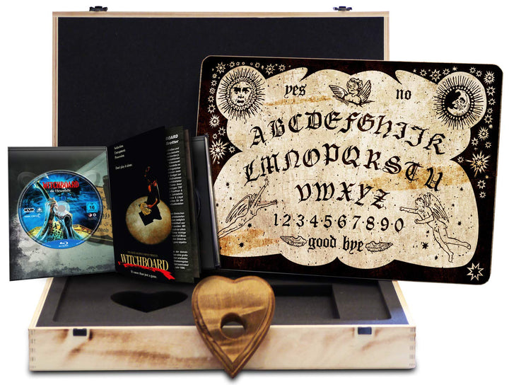 Witchboard - Die Hexenfalle [Blu-Ray+DVD] - uncut - auf 666 Stück limitiertes Quija Board inkl. Medi