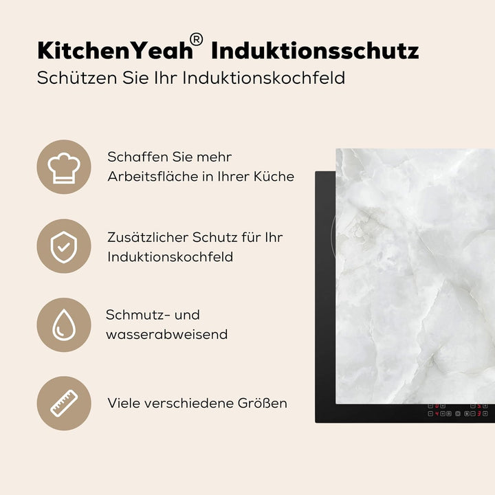 Herdabdeckplatte Einteilig Induktionsmatte Küche Abdeckung Ceranfeld Herd Abdeckplatte Deko Vinyl Ma