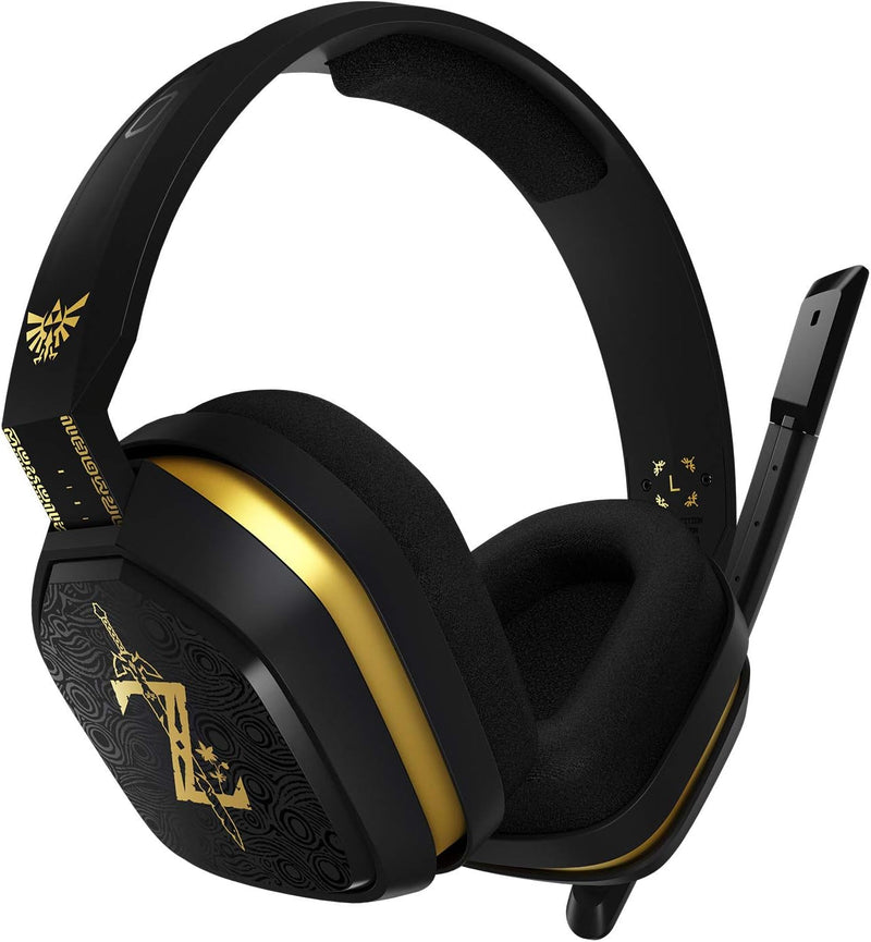 ASTRO Gaming A10 Gaming-Headset mit Kabel, Zelda Edition, Leicht & Robust, Dolby ATMOS, 3,5mm Anschl