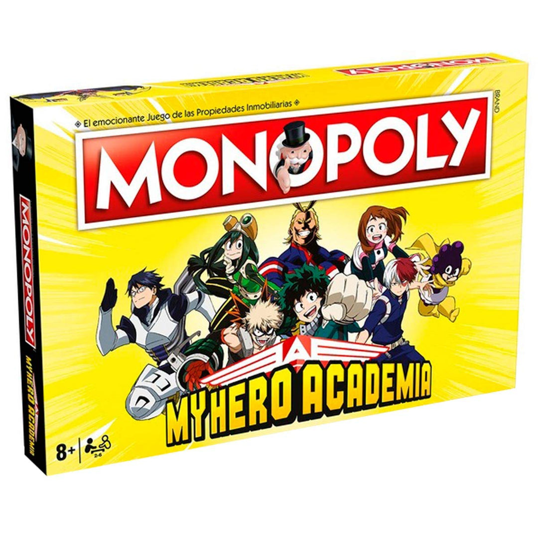 Monopoly My Hero Akademie - Brettspiel der Immobilien - Spanische Version