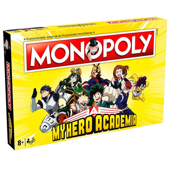 Monopoly My Hero Akademie - Brettspiel der Immobilien - Spanische Version