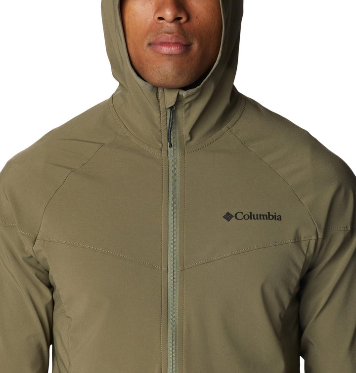 Columbia Herren Softshell-Jacke, Heather Canyon Stone Green XL, Stone Green XL