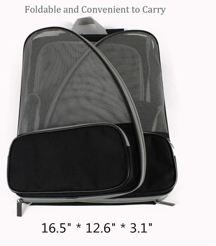 Haustiere Rucksack Transporttasche für Hunde Katzen 7.5kg, Grosse Tragbare Katzenrucksack Hunderucks