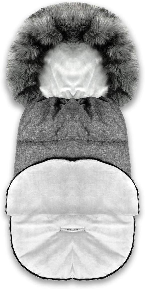 BlueKitty Fusssack, Winterfusssack, Schlafsack, Schlitten, Footmuff, Kinderwagensack, Wasserdicht, W