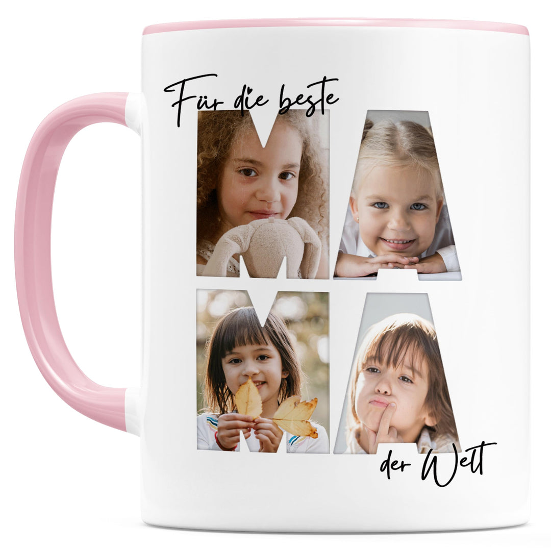 Mama Fototasse mit eigenem Bild Beste Mama Tasse personalisiertes Muttertagsgeschenk Muttertag Beche