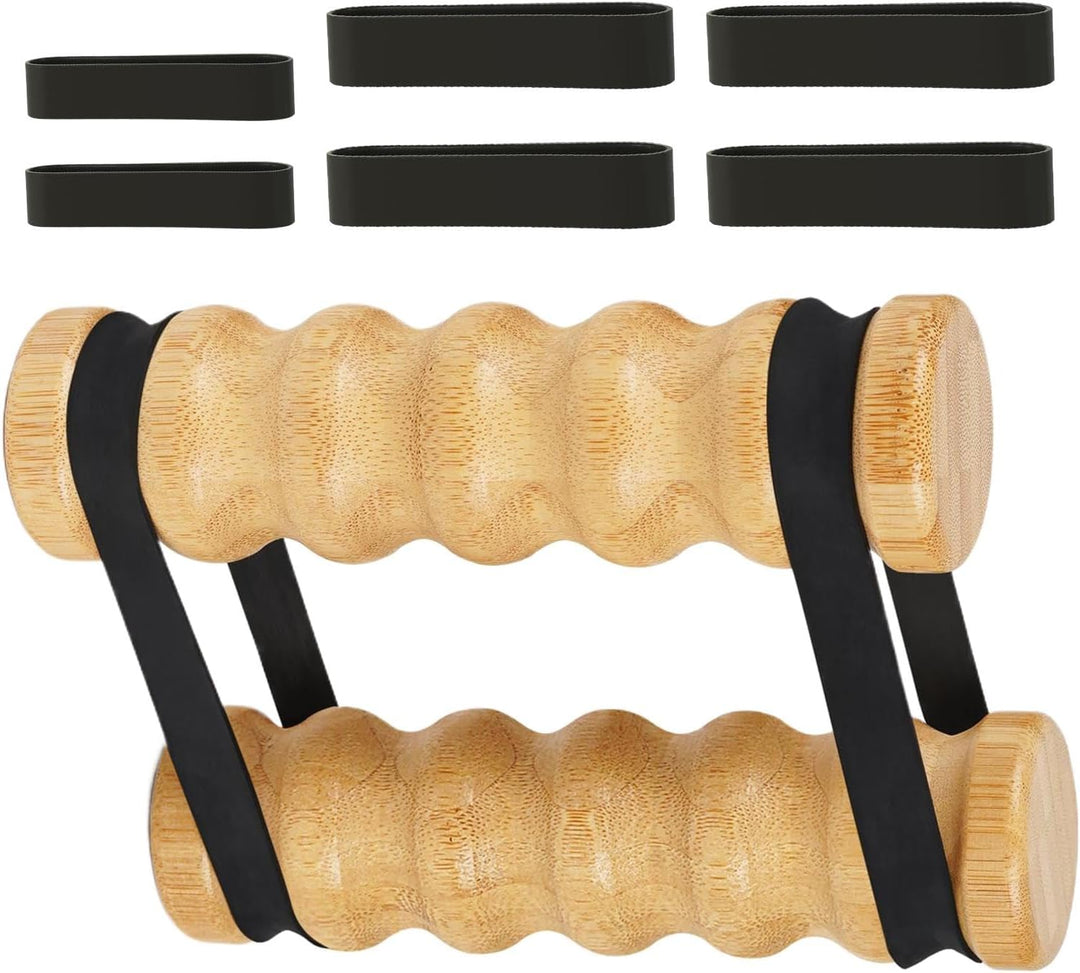 Premium Wooden Rip Stick for Shoulder & Resistance Training | Adjustable Full-body Muscle Building B
