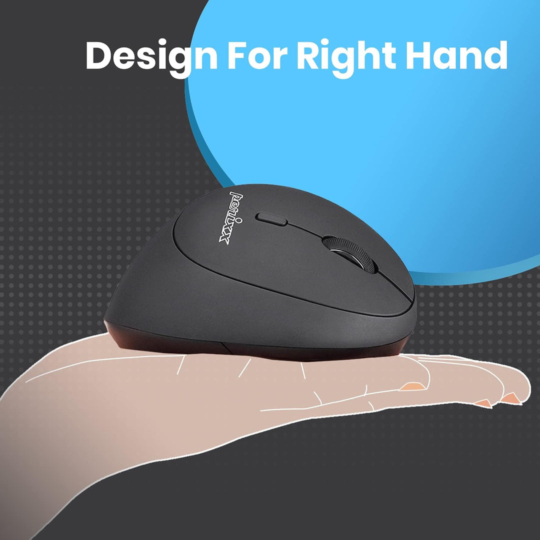 Perixx PERIMICE-719 Ergonomische Maus - Vertikales Design -Extra für kleine Handgrössen und für Unte