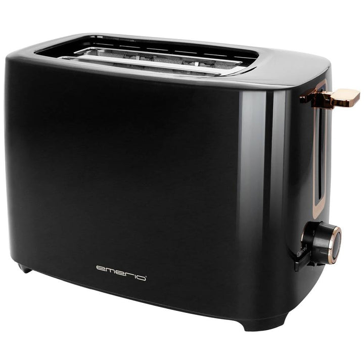 Emerio TO-125131.1 Toaster mit 2 extra Breiten Toastschlitzen für 2 Toastscheiben in einem Rutsch, h