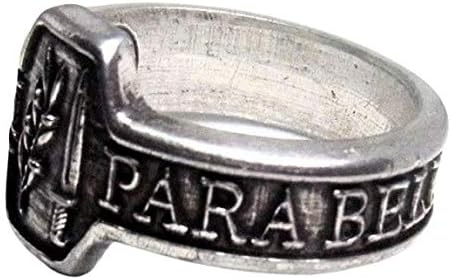 MK-art Ring mit Motto SI vis Pacem, para Bellum Wenn Du den Frieden willst, bereite den Krieg vor