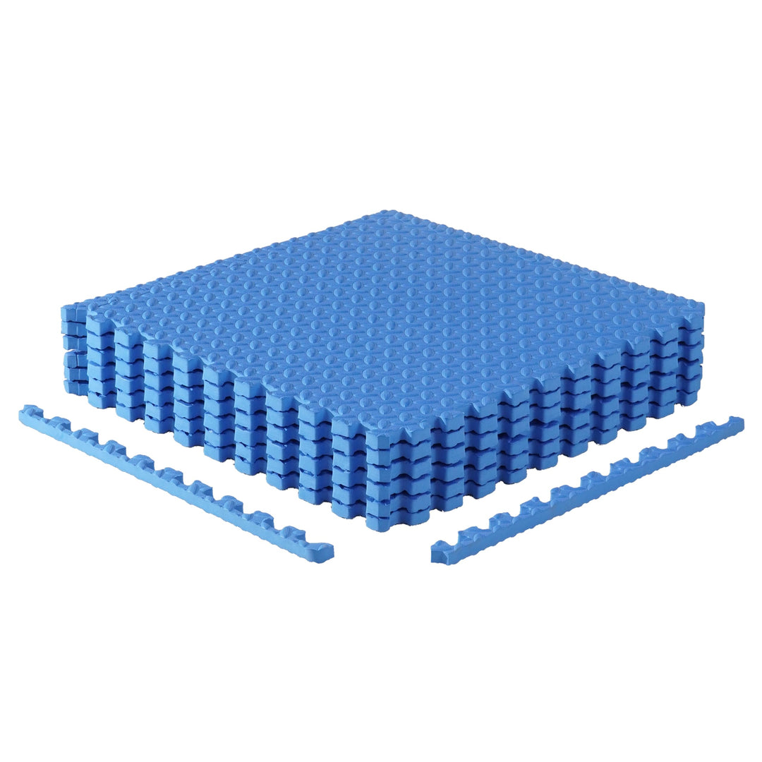 Cap Puzzle-Übungsmatte mit Diamantplatte, 61 x 61 cm, mehrere Optionen 1er-Pack (6 Fliesen) 1,9 cm D