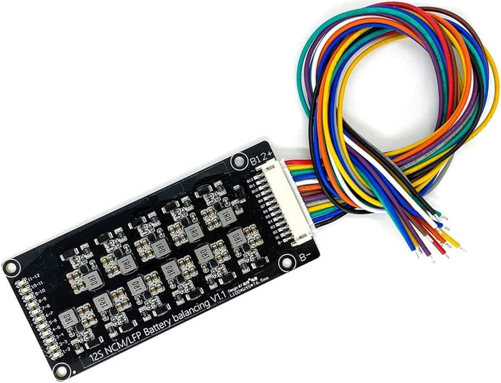 TECNOIOT 1 STÜCKE 12 S 1,2 A Li-Ion Lifepo4 Lithium Batterie Aktiver Equalizer Balancer Induktives B