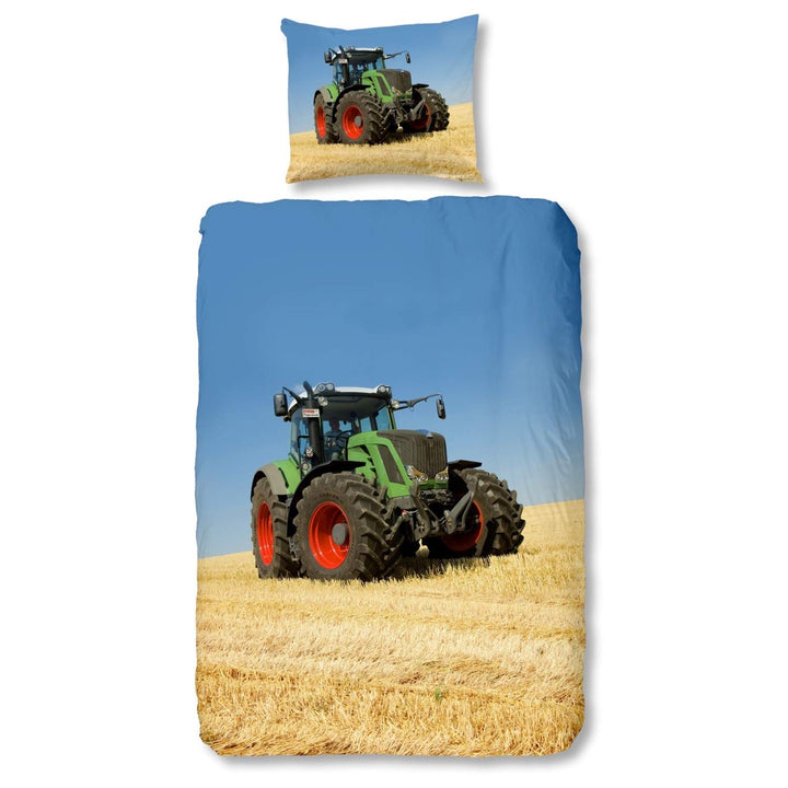 Good Morning! 4208-P bettwäsche mit Traktor, 100% Baumwolle, Multi Colour, 200x135x0.5 cm 200x135x0.