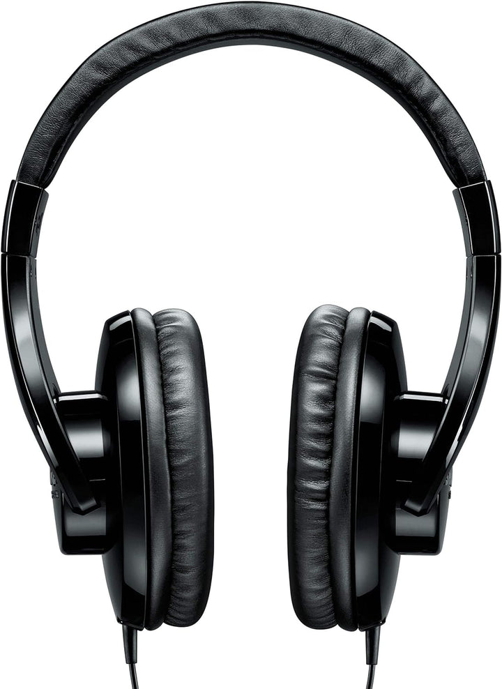 Shure SRH240A-BK-EFS geschlossener Kopfhörer/Over-Ear, geräuschunterdrückend, druckvolle Bässe und d