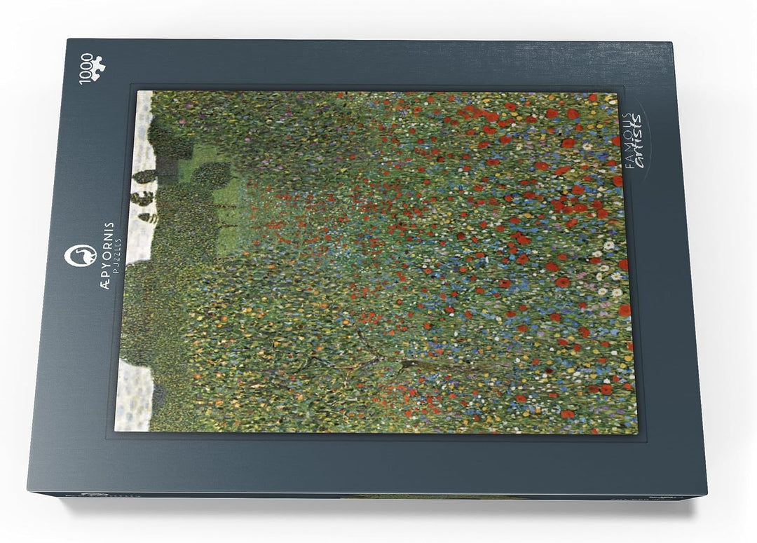 Gustav Klimt's Mohnfeld (1907) - Premium 1000 Teile Puzzle - MyPuzzle Sonderkollektion von Æpyornis,