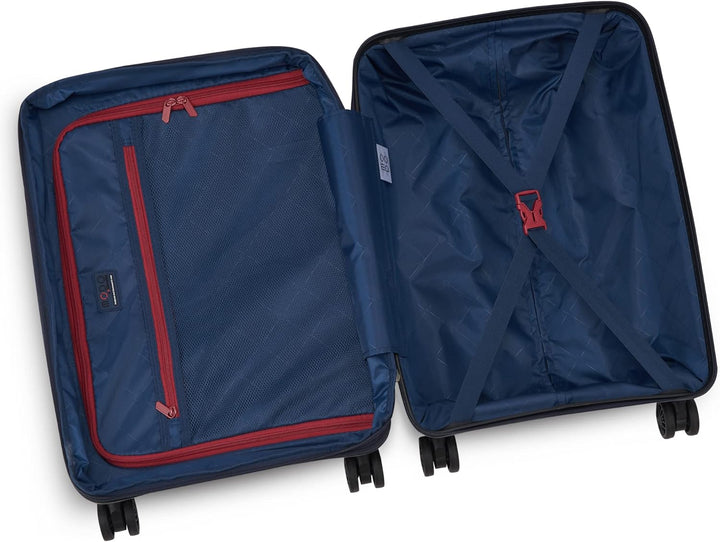 Modo by Roncato MD1 Set 3 erweiterbarer Trolley Pacific, blau, Set di Valigie, Hartschalenkoffer mit