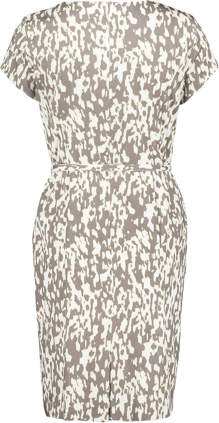 Vera Mont Damen Kleid 40 Khaki/Gelb, 40 Khaki/Gelb