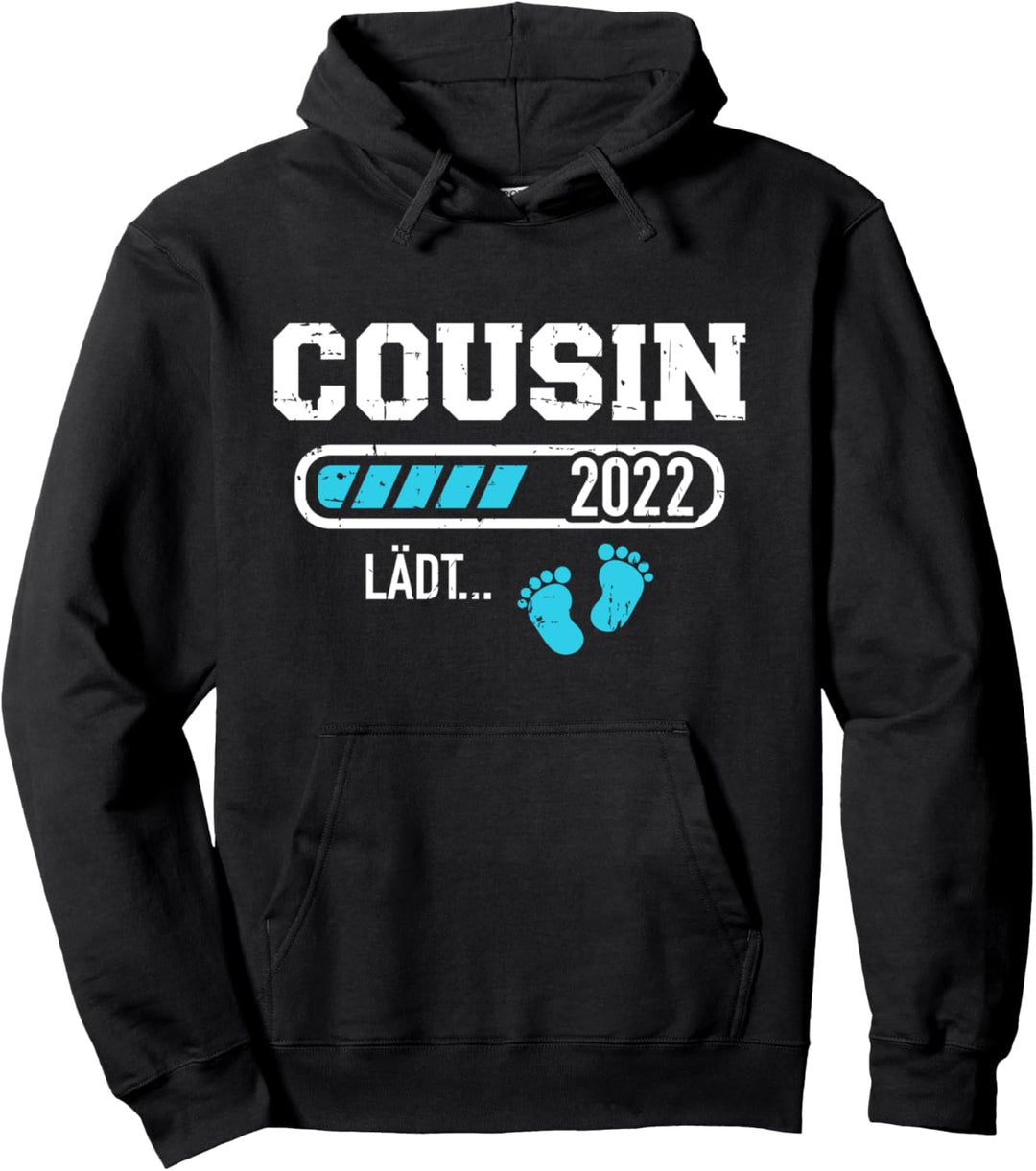Cousin lädt 2022 Schwangerschaft verkünden Pullover Hoodie