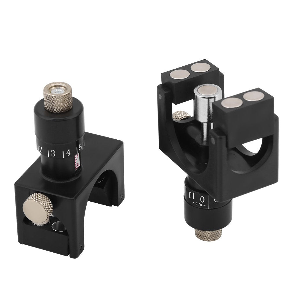 2 X Magnetischer Hobelmesser-Einstelllehre Einsteller, Verstellbarer Hobelmesser-Einsteller, Holzbea