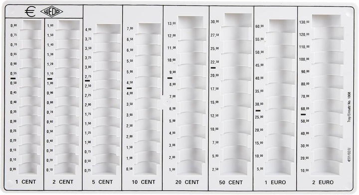 Wedo Geld-Zählbrett aus Polystyrol