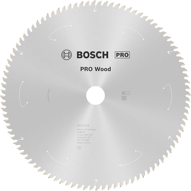 Bosch Professional 1x Kreissägeblatt Standard for Wood (Holz, Sägeblatt Ø 305 x 30 x 2,2 mm, 60 Zähn