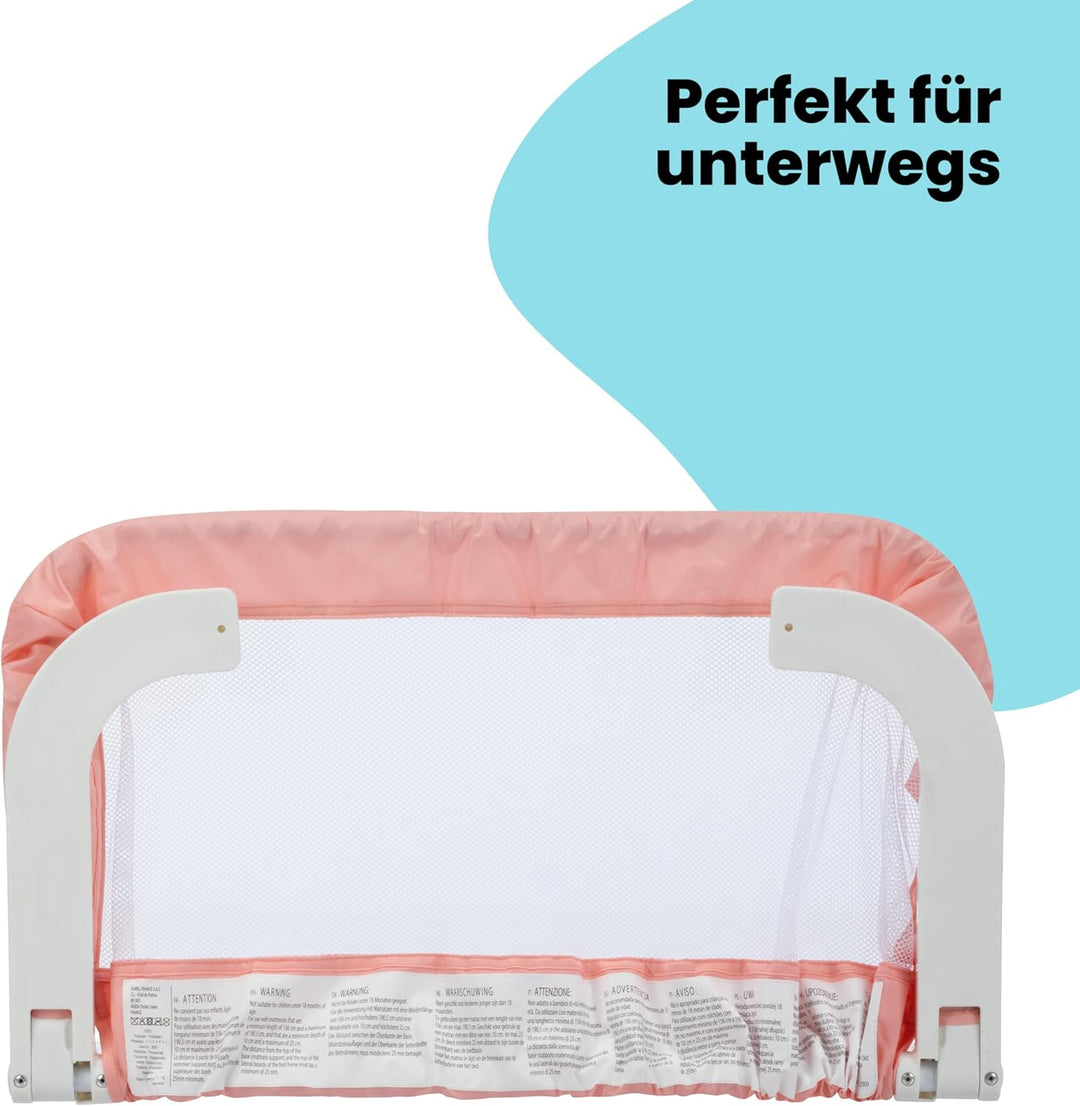 Safety 1st Portable Bed Rail, zusammenklappbares Bettgitter, Rausfallschutz, Reise, 18 M.–5J., tragb