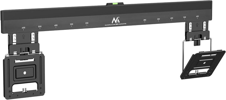 Maclean MC-481 Ultraflache TV Wandhalterung für 37-80" Flach & Curved Fernseher bis zu 75kg Max. VES