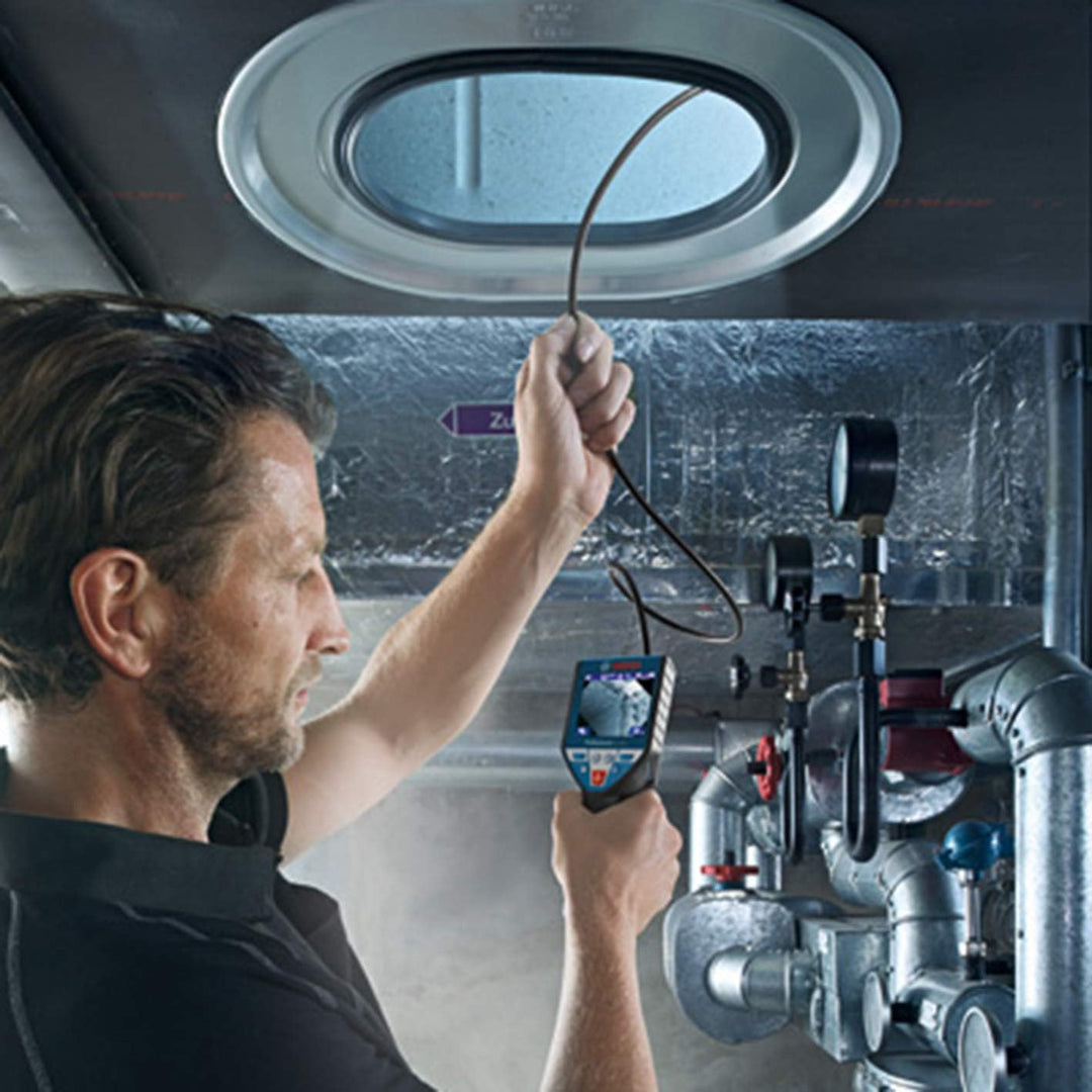 Bosch Professional 8,5 mm Kamerakopf (für Inspektionskamera GIC, Länge: 3 m, Durchmesser: 8,5 mm)