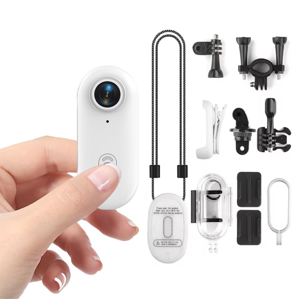 TKMARS Mini Action Cam 1080P, WLAN Körperkamera, wasserdichte Daumenkamera, magnetische tragbare Kam
