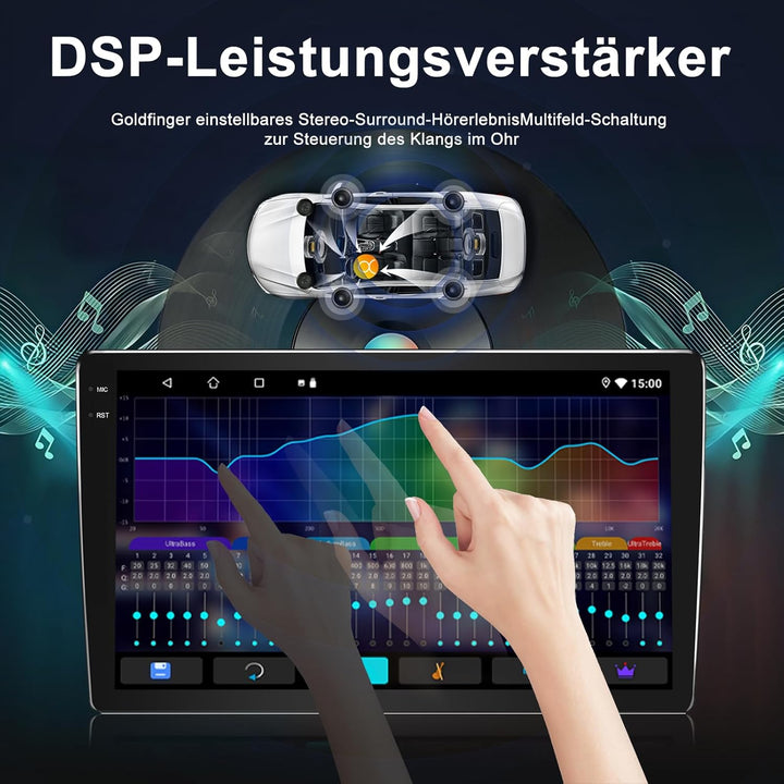 4+64GB Android13 Autoradio für Mercedes B-Klasse W245 B200 B160 B170 B180 A-Klasse W169, 9" QLED Tou