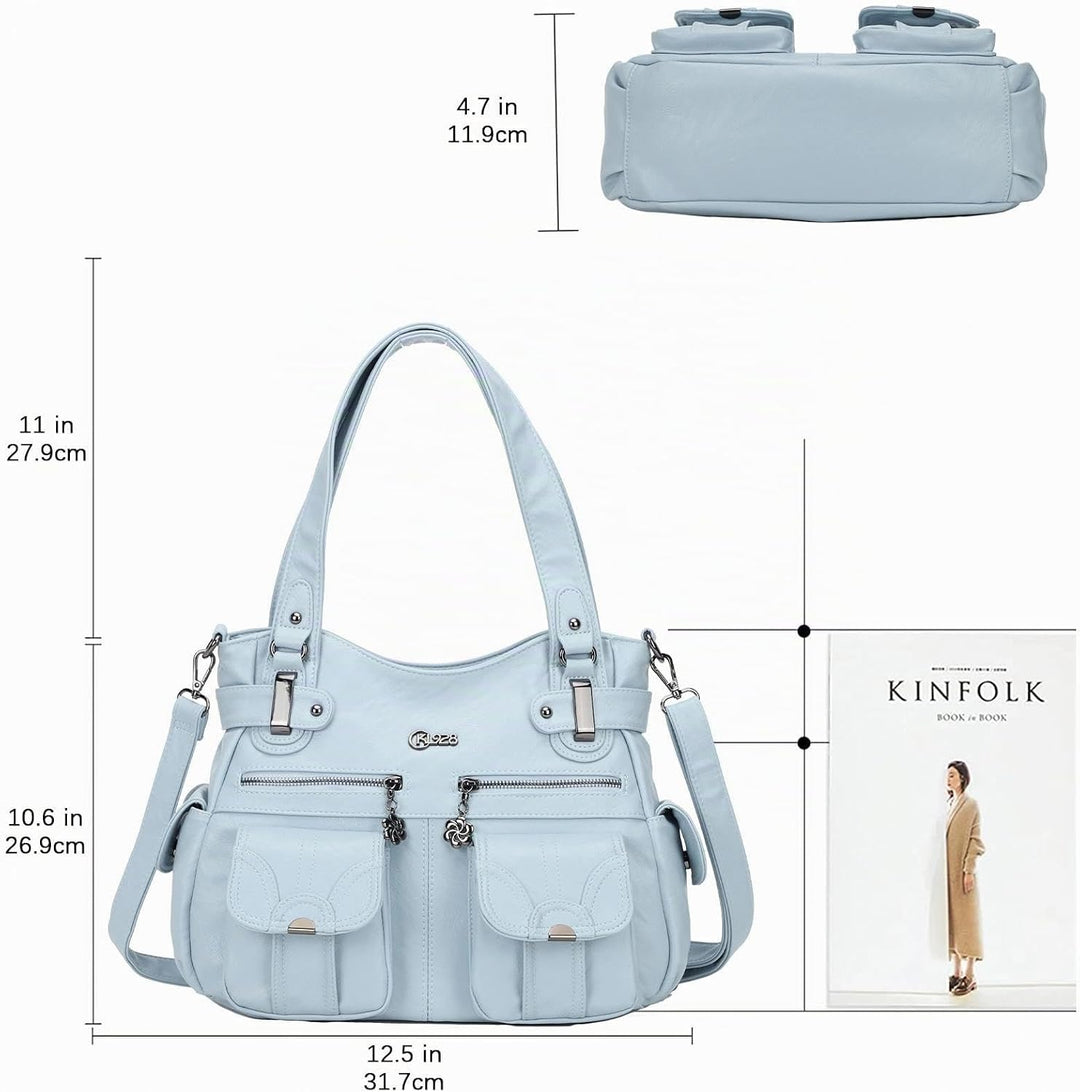 KL928 Tasche Damen Handtasche Umhängetaschen Damenhandtasche Schultertasche Lederhandtasche elegante