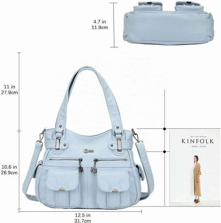 KL928 Tasche Damen Handtasche Umhängetaschen Damenhandtasche Schultertasche Lederhandtasche elegante