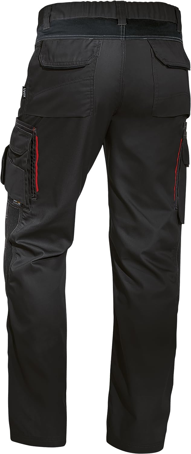 uvex Tune-up Herren-Arbeitshose lang - Männer-Arbeitshosen mit Stretch-Bund - Bundhose mit Kniepolst