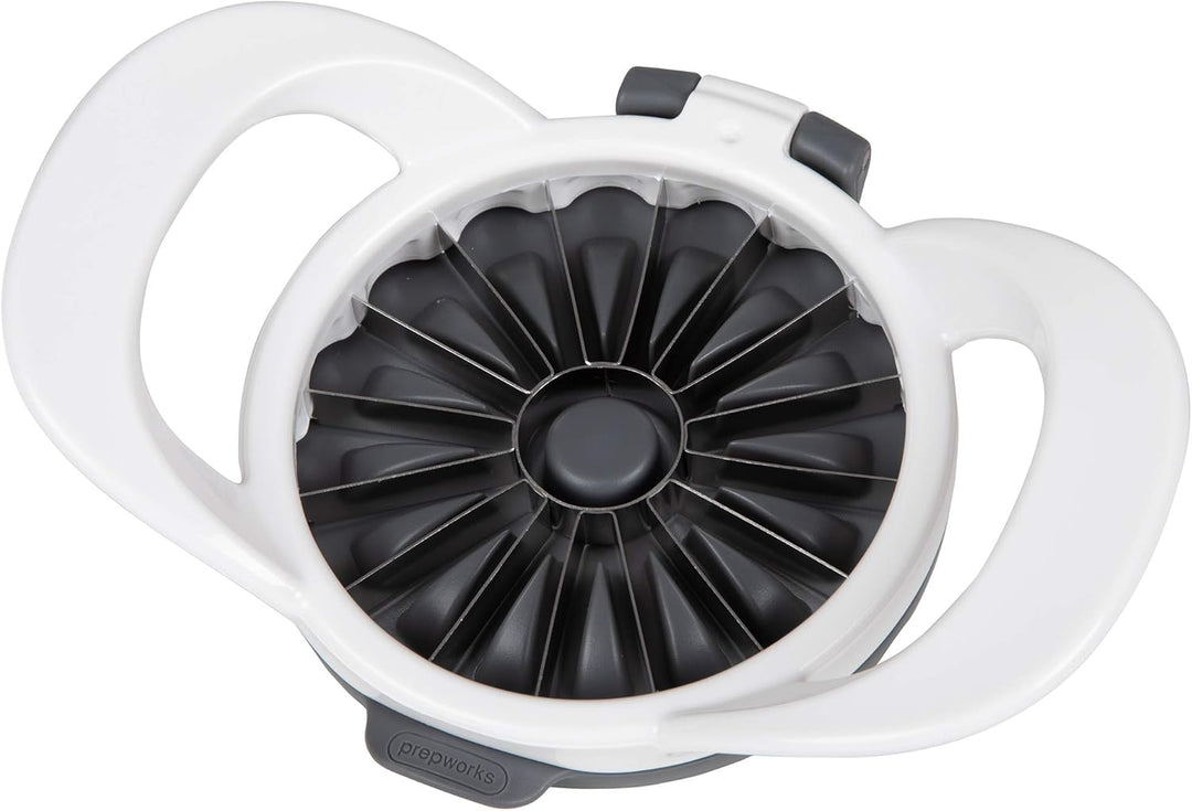 Prepworks by Progressive Apfelschneider und Entkerner mit 16 Schlitzen, Grau / Weiss, Weiss