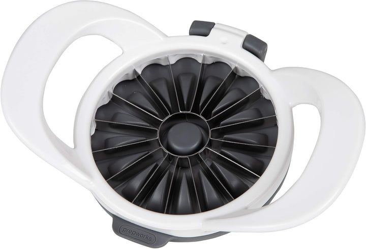 Prepworks by Progressive Apfelschneider und Entkerner mit 16 Schlitzen, Grau / Weiss, Weiss