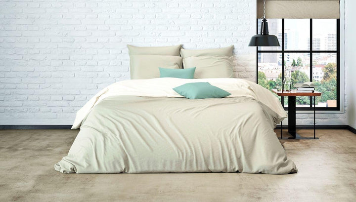 Uni Einfarbig Wende Bettwäsche Mistral Home Edel Perkal 100% Ägyptische Baumwolle, Grösse:240x220cm