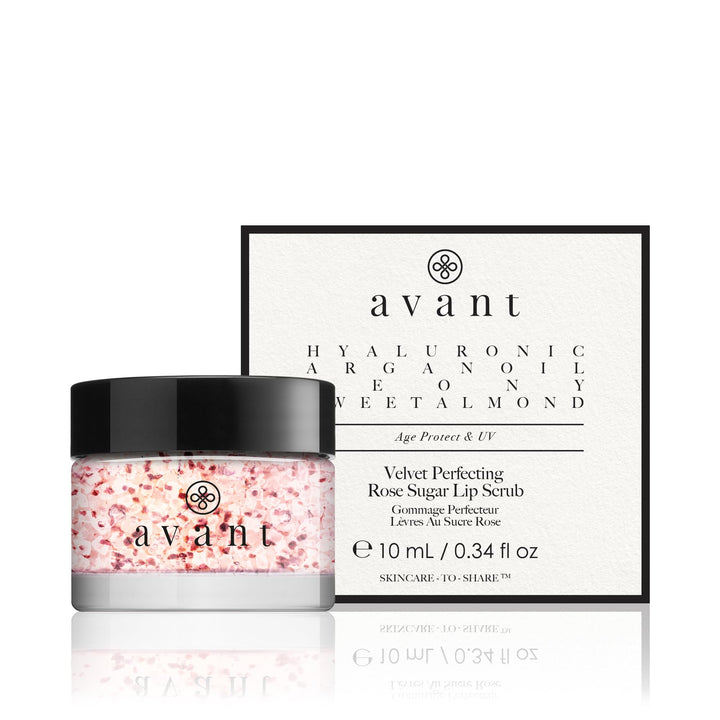 Avant Samtige Rose Zuckerpeeling für die Lippen | 1x10ml
