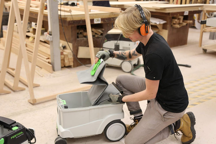 Macam Wiederverwendbarer staubsaugerbeutel für Festool CTL CTM 26 und 36 Absaugmobil (CTL/M 26 E), C