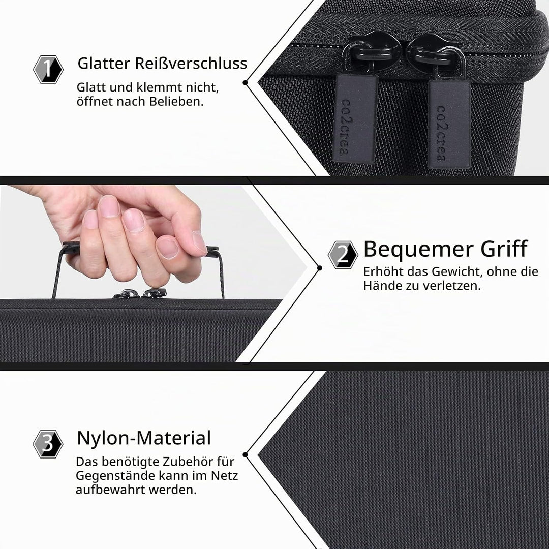 co2CREA Hart Reise Schutz Hülle Etui Tasche für AKAI Professional APC40 MKII USB Powered Ableton Liv