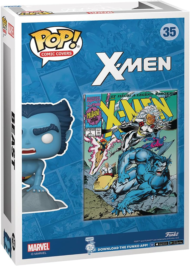Marvel POP! Comic Cover Vinyl Figur X-Men #1(Beast) 9 cm